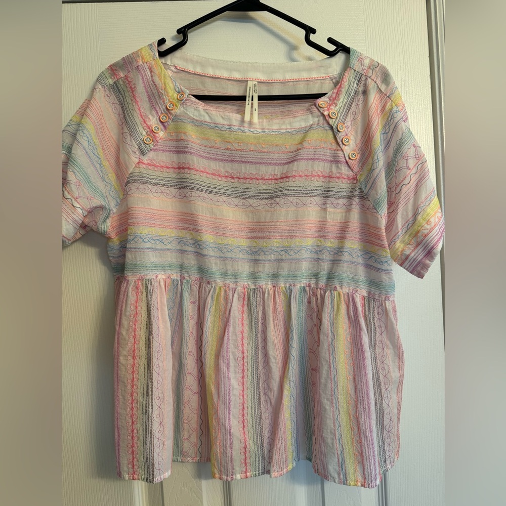 Anthropologie Letty Babydoll Blouse - Picture 3 of 6